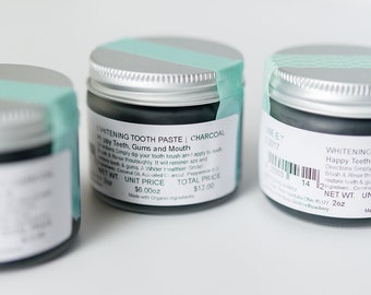 CHARCOAL TOOTH POLISH | Organic | Cleanse | Whiten | Brighten