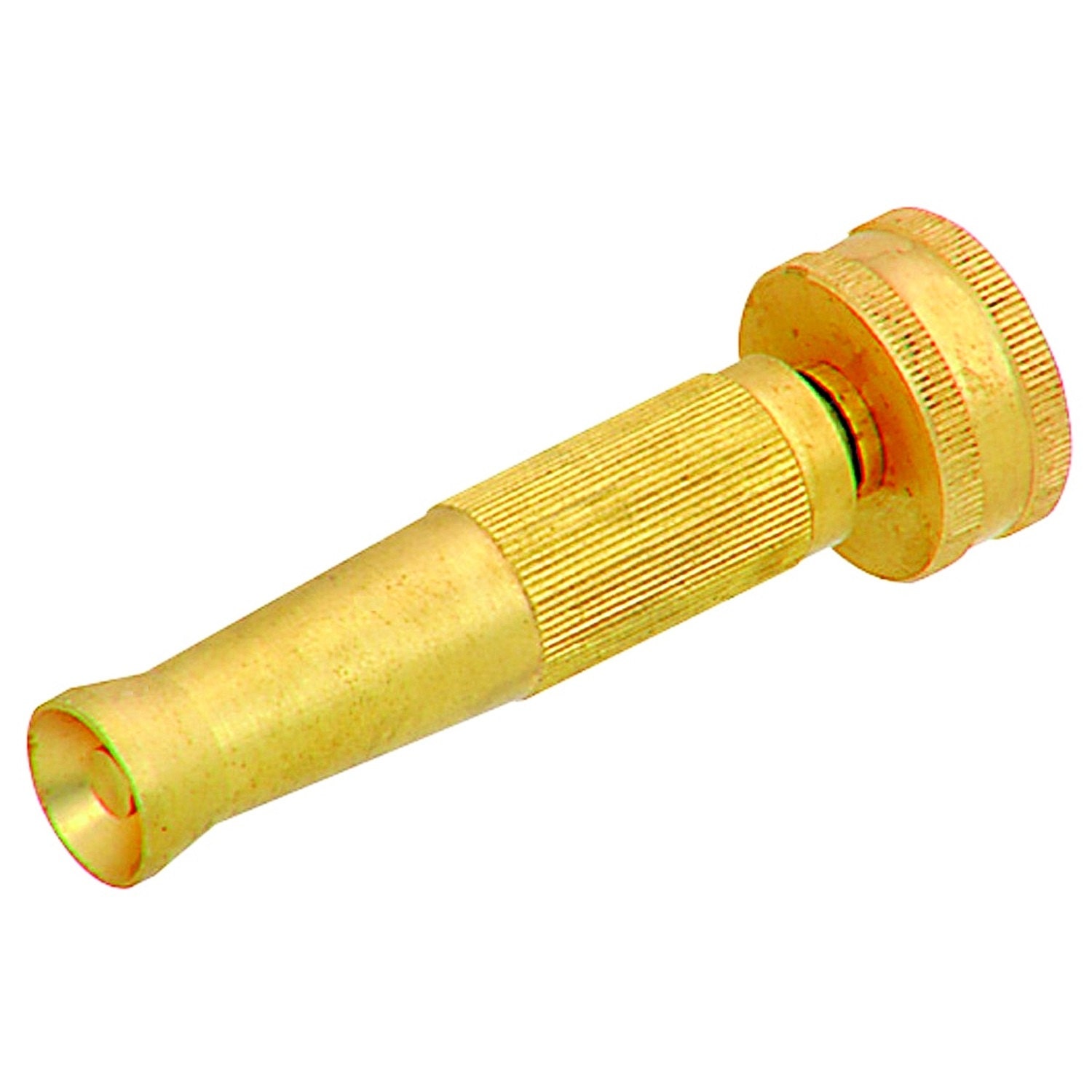 Solid BRASS Water Hose adjustable 3 1/2 NOZZLE twist