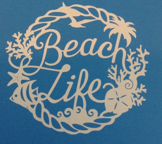 Beach Decals By Designsbydanicharron On Etsy