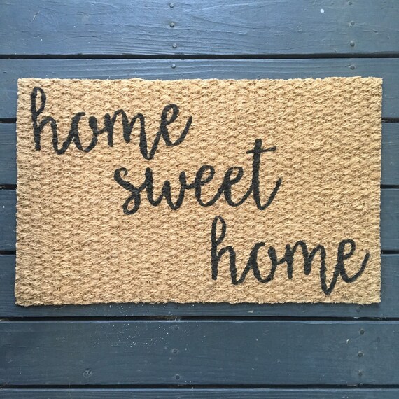 Home Sweet Home Welcome Mat