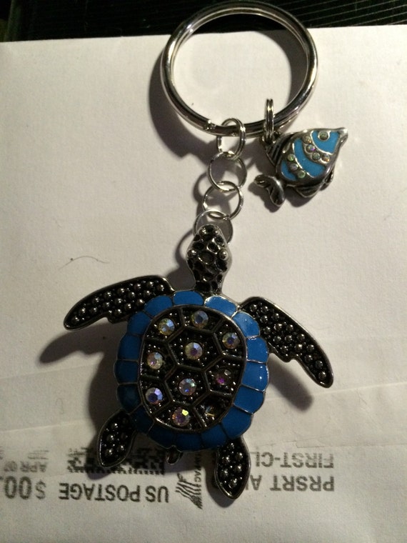 Ocean themed keychain