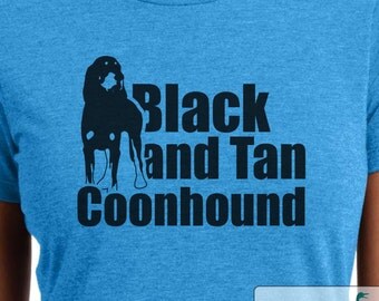 black and tan coonhound shirts