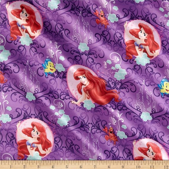 Springs Creative Springs Brushed Back Satin Fabric Disney