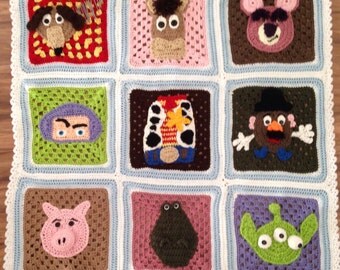 toy story plush blanket
