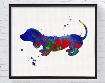 Dachshund Wall Art mermaid dachshund illustration 8x10 dachshund wall art dog Dachshund Wall Art mermaid dachshund illustration 8x10 dachshund wall art dog