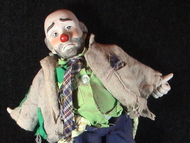 emmett kelly clown doll