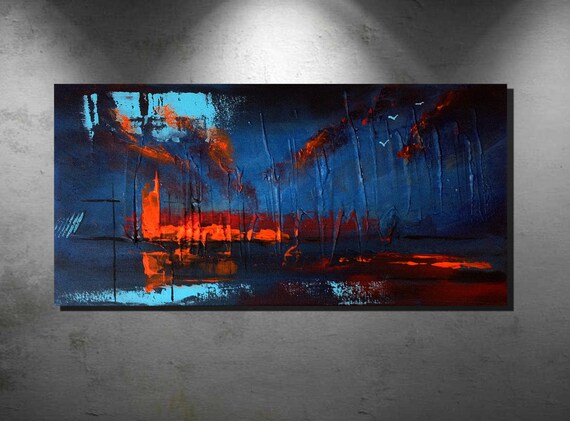 Abstract paintings, Acrylic paintings, art painting, wall art canvas. original painting, landscape