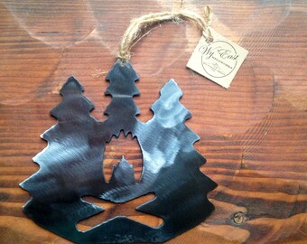 Stories around the Campfire Camping Ornament