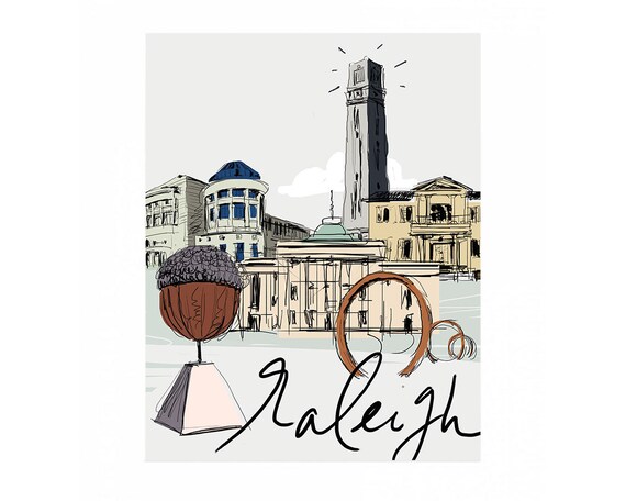 Raleigh NC Raleigh Art Raleigh Map Raleigh Print by GramercyStudioRaleigh NC, Raleigh Art, Raleigh Map, Raleigh Print, Raleigh... 