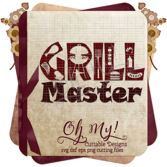 Download Items similar to Grill Master SVG Dxf Eps Png Cutting ...