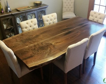 Walnut dining table | Etsy Walnut dining table | Etsy