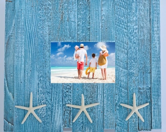 Beach Star 4x6- reclaimed wood frame