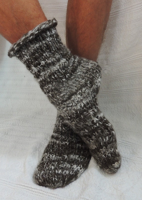 Uni Size Hand Knitted Socks Wool Art Cashmere Warm Comfortable Winter Original