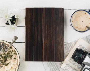 Wood iPad Air Case / Wood iPad Air Folio Case / iPad Air Wooden Case / iPad Air Flip Case / Padauk / Ultrathin / Gift Idea