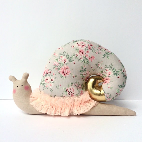 stuffed snail