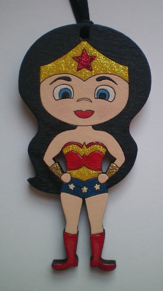 wonder woman tree ornament