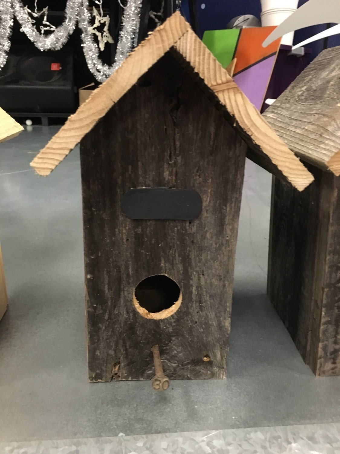 Bird House made from recycled materials