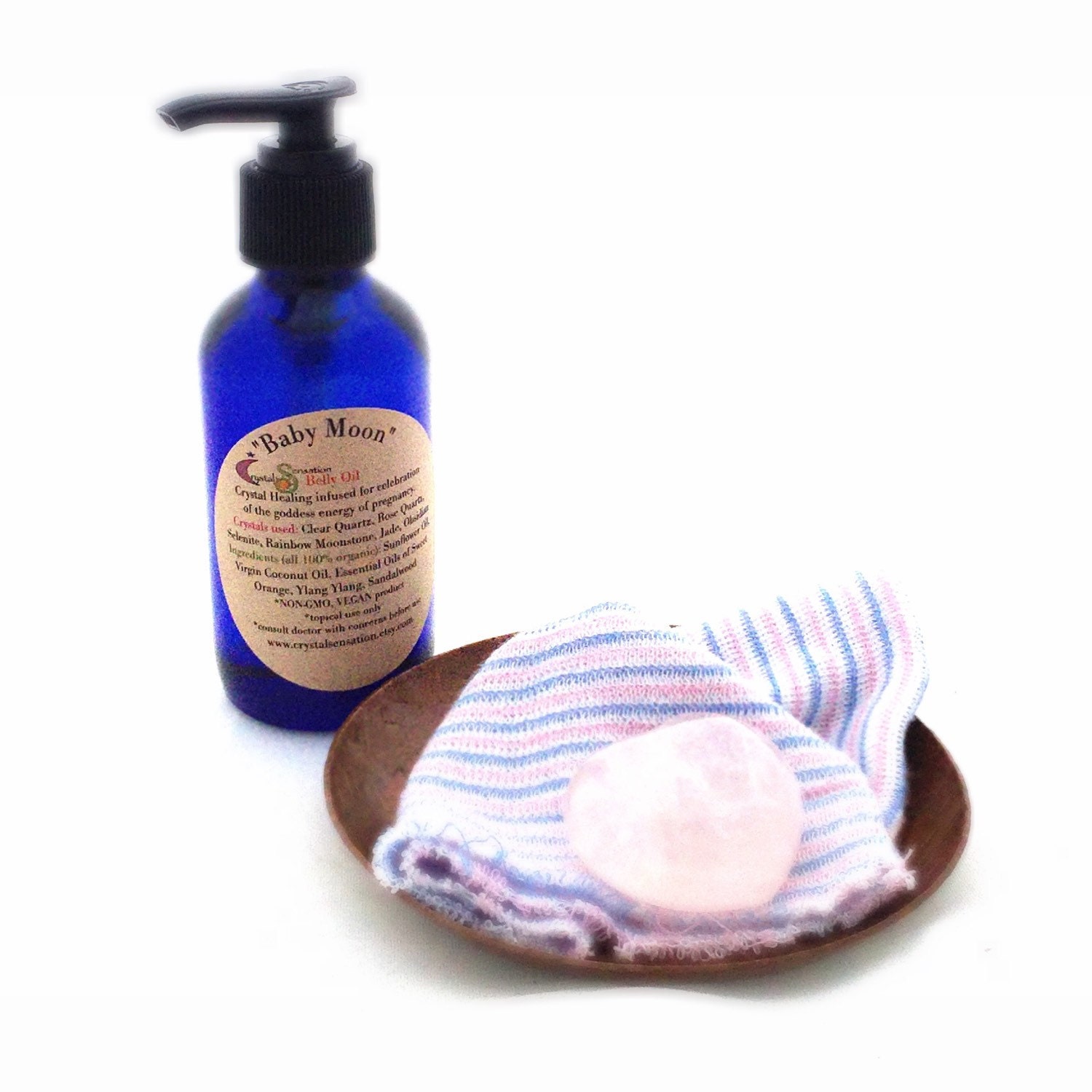 Baby Moon Belly Oil Pregnancy Massage Oil