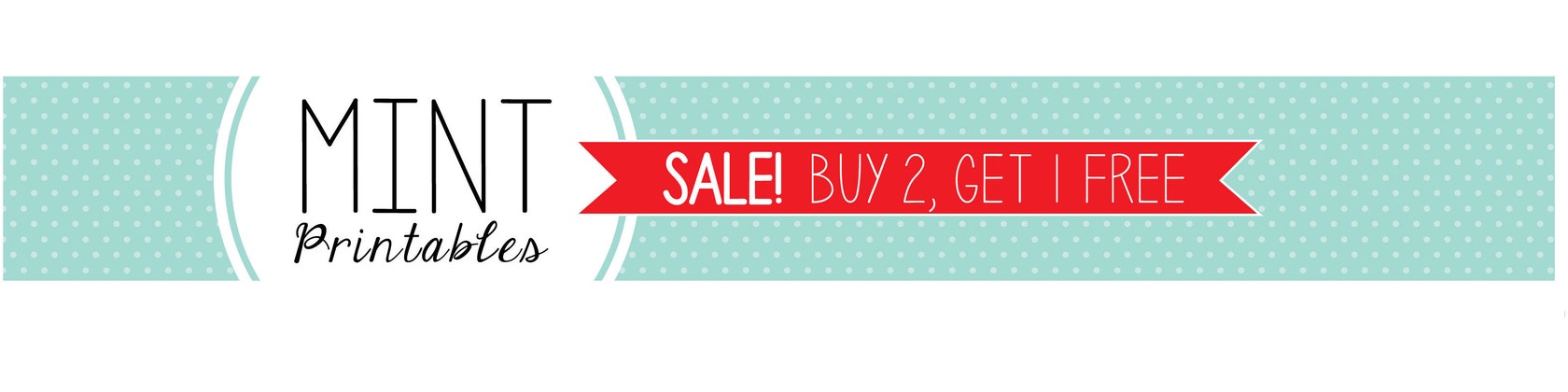 Mint printables by mintprintables on Etsy
