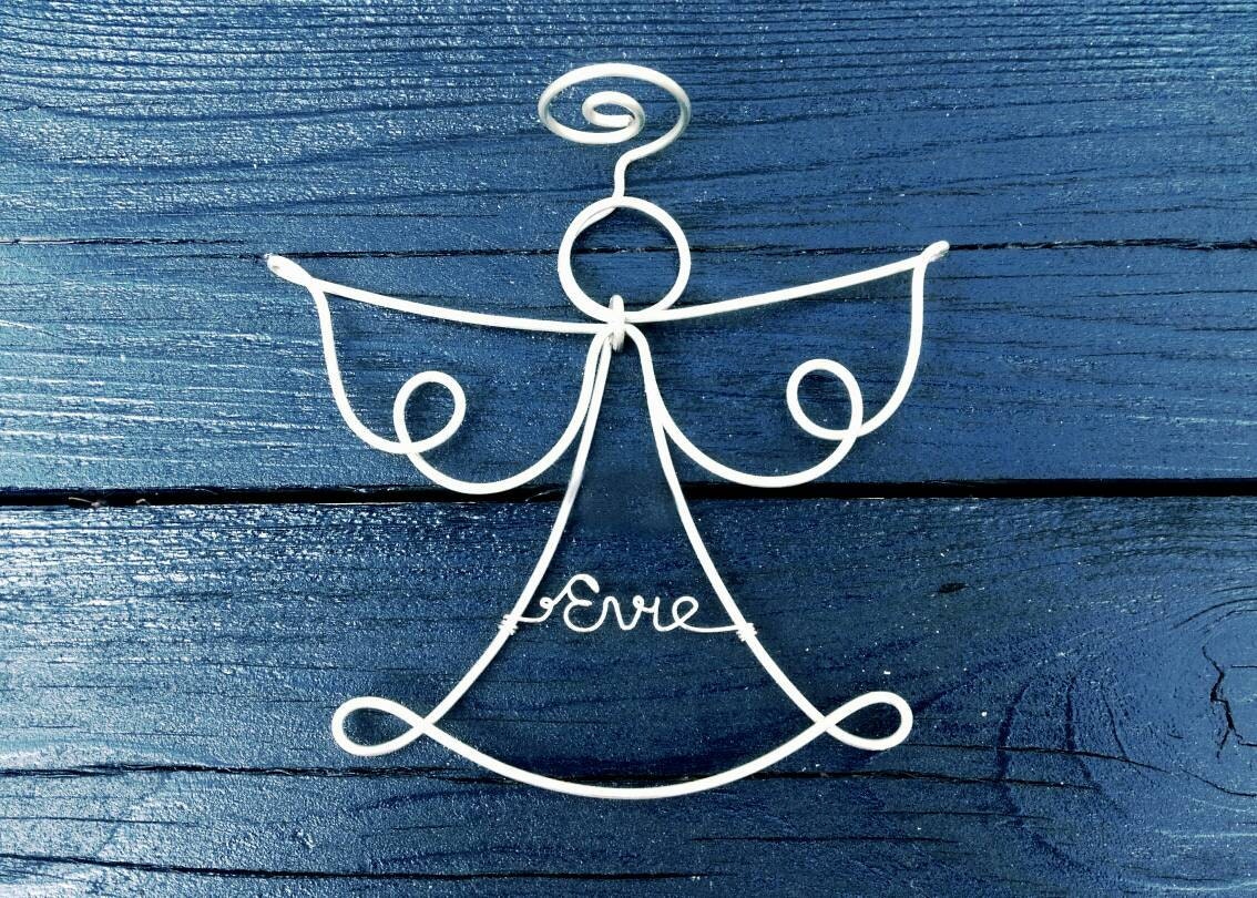 Personalized Angel Ornament Guardian Angel RearView Mirror