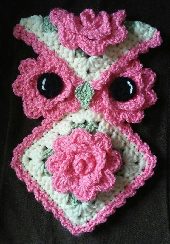crochet potholder pattern owl rose patterns potholders agarraderas seleccionar tablero guardado desde