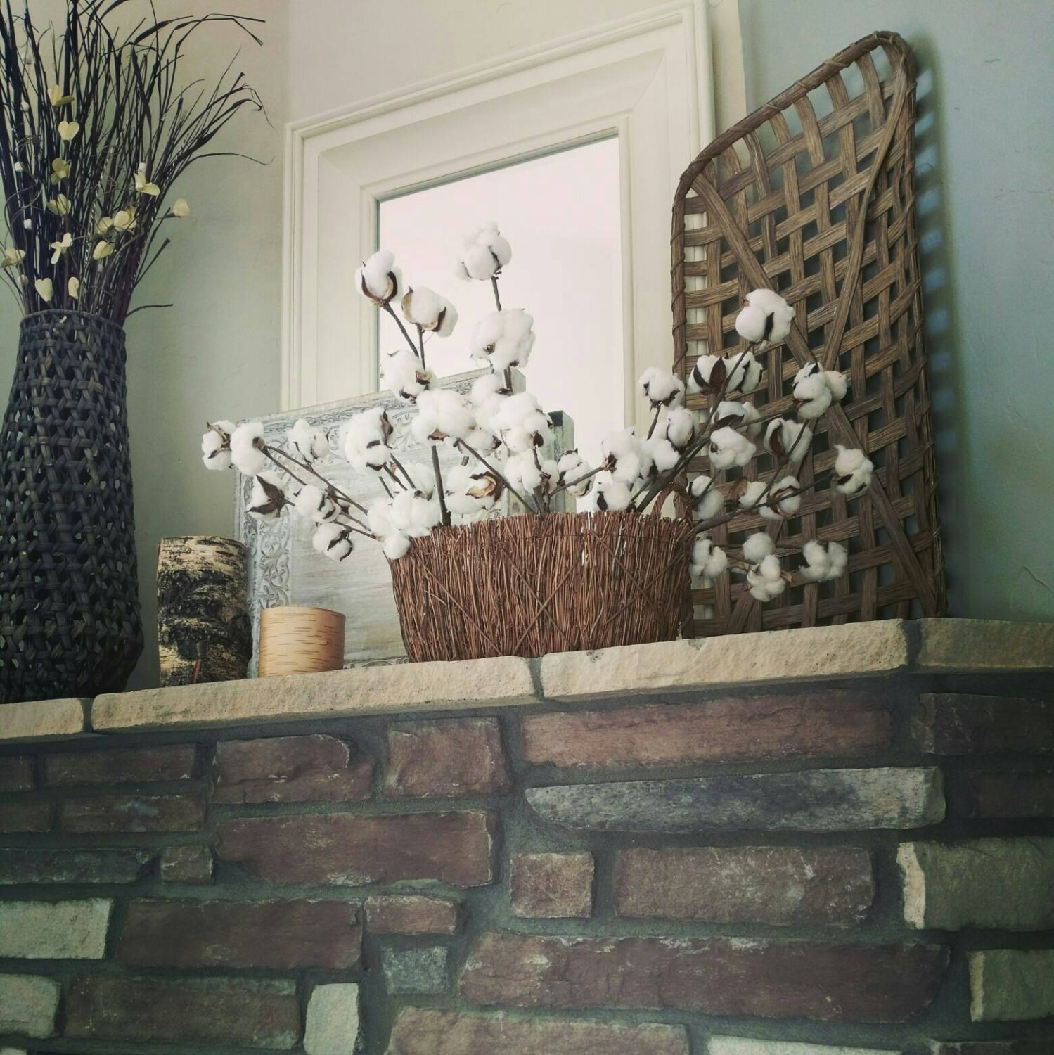 Rectangular Tobacco Basket 29X15 by OneOfAKindBaskets on Etsy