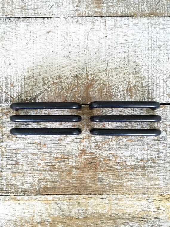 Drawer Handles 6 Drawer Pulls Black Plastic Drawer Handles