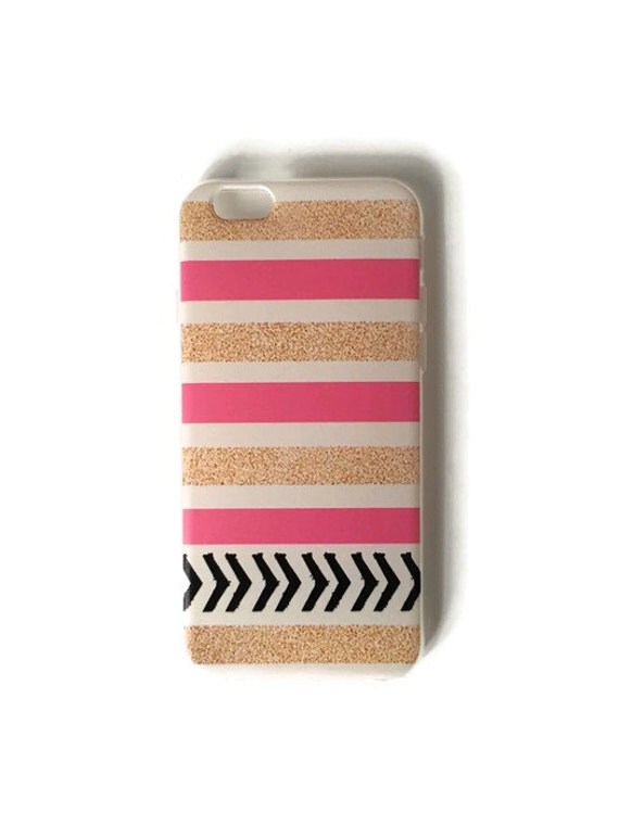 Pink and Gold iPhone 6s Case