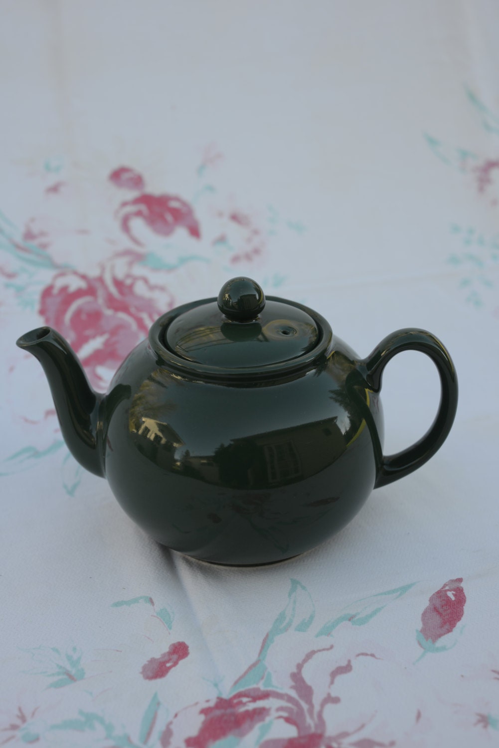 green english tea pot, 6 cups, Haute Juice