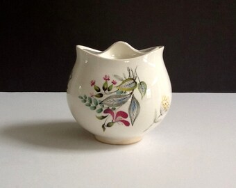 Mid Century Eva Zeisel Sugar Bowl, Bouquet Pattern, Floral Sugar Bowl, Retro Sugar Bowl