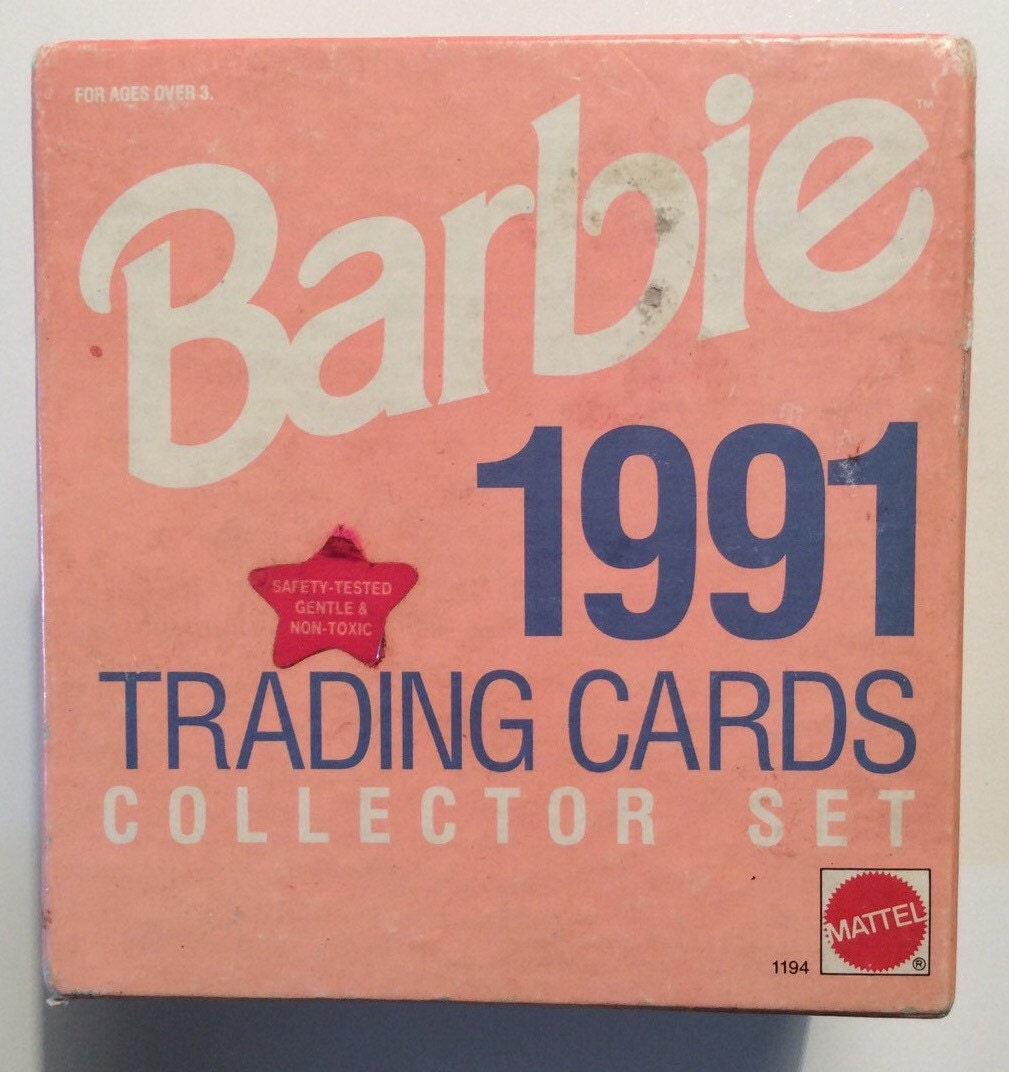 vintage barbie cards