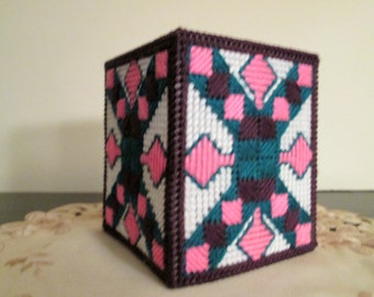 Tissue Box Cover Plastic Canvas