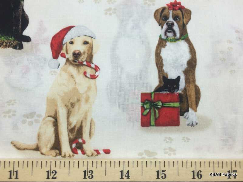 Christmas Fabric Dog Christmas Fabric Cat Christmas Pet Fabric