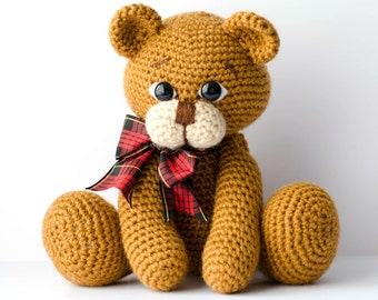 Crochet Teddy bear pattern, Amigurumi pattern, Crochet ...