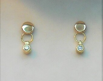 Diamond Earrings, Diamond Stud Earrings, 14k Diamond Earrings, 14k Diamond Stud Earrings, 14k Diamond Dangling Earrings