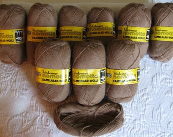Vintage Imported Camel Hair/Wool Yarn