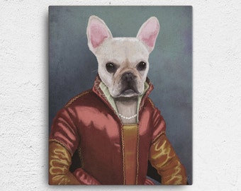 Custom Pet Portrait, pet portraits, Regal Pet Portrait, Renaissance Pet Portrait, royal pet portrait, unique gifts, funny gifts, dog art