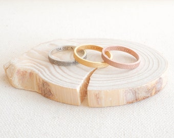 40% OFF Skinny FingerPrint Ring • Fingerprint Jewelry • Custom Baby FingerPrint Ring • Wedding Band • Personalized Gift • Mother gift • RM22