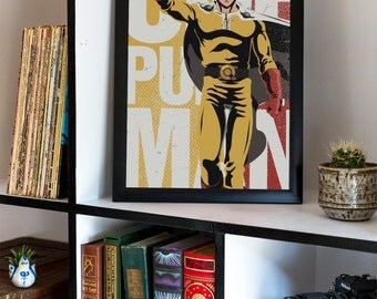 One Punch Man Graphic Poster
