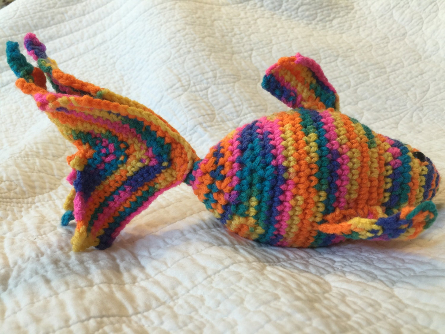 stuffed goldfish