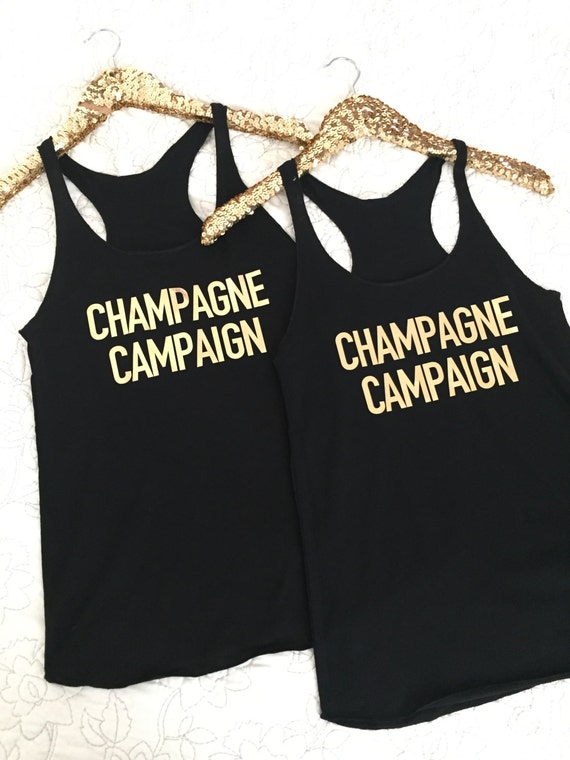 Champagne Campaign Tank Top