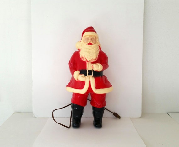 vintage light up santa claus large plastic santa retro vintage light up santa claus large plastic santa retro