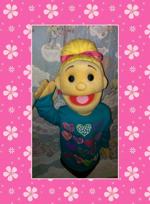 Large Professional Puppet Cute Puppet Girl Arm Rod People