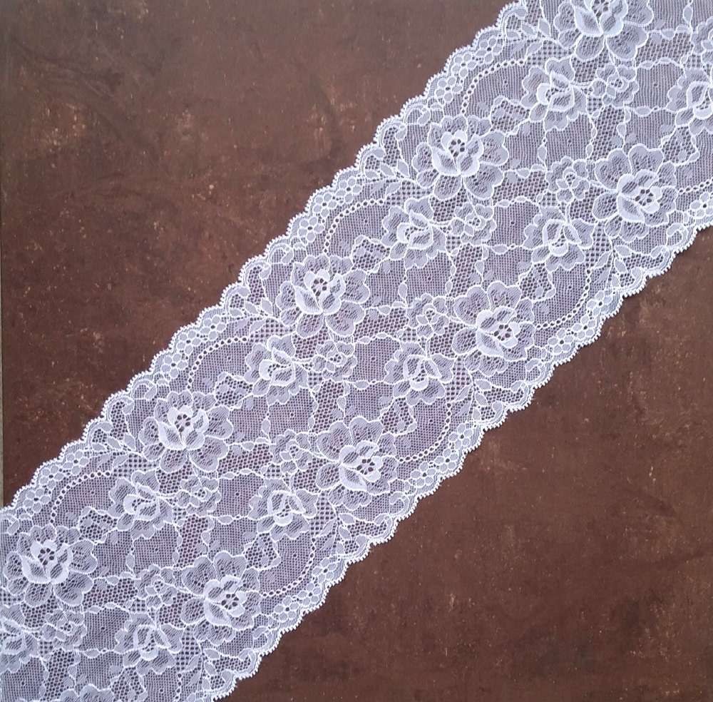 Lace white color white lace fabric lingerie lace wide