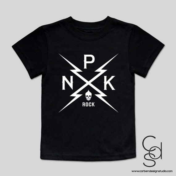 Punk Rock Toddler Tee. Toddler Tee. Graphic Tee. Kids Tee.