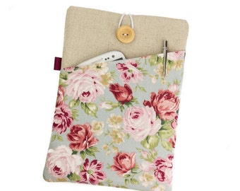 Floral iPad Air 2 sleeve, iPad Air case, iPad mini cover, iPad case, iPad Air sleeve, iPad Air 2 case, iPad Pro case, iPad mini 2, Floral