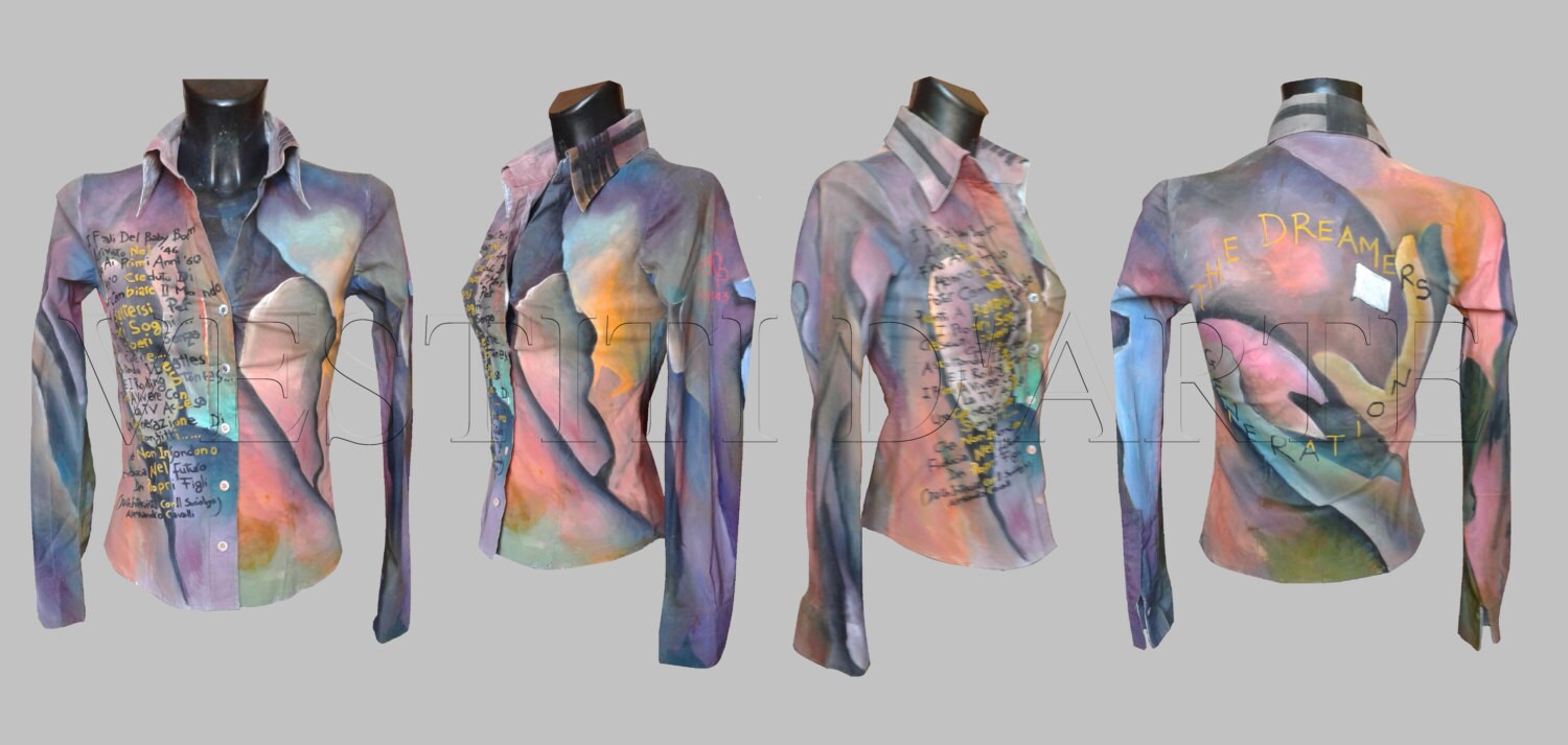 PAINTED Clothing gift for her womens clothing fashion gift for