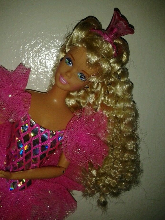 barbie curly