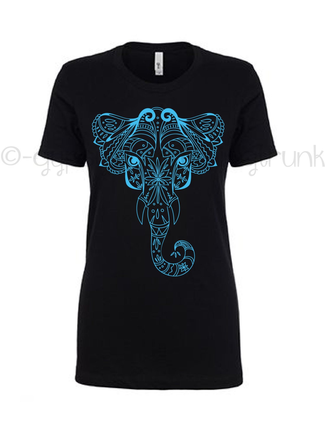 shirt with elephant print