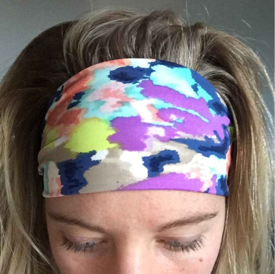 SPRINGTIME Athletic headband Women's Headband Women's by BBArrow2